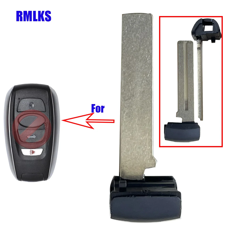 

New Insert Key Small Emergency Key Smart Remote Key Uncut Key Blade for Subaru BRZ, WRX or WRX STi, Outback Limited, Legacy