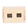 Wooden Vintage Treasure Chest Wood Jewellery Storage Box Case 6