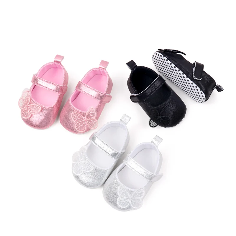 Baby Shoes Soft Cotton Spring and Summer Girls Sandal Beautiful Butterfly High Quality Newborn Toddler Sneaker NewFashion YS-G24 6