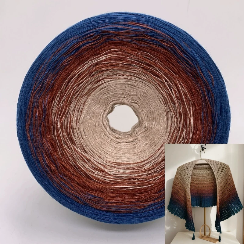 Cotton Thread for Hand Weaving Shawl Blanket