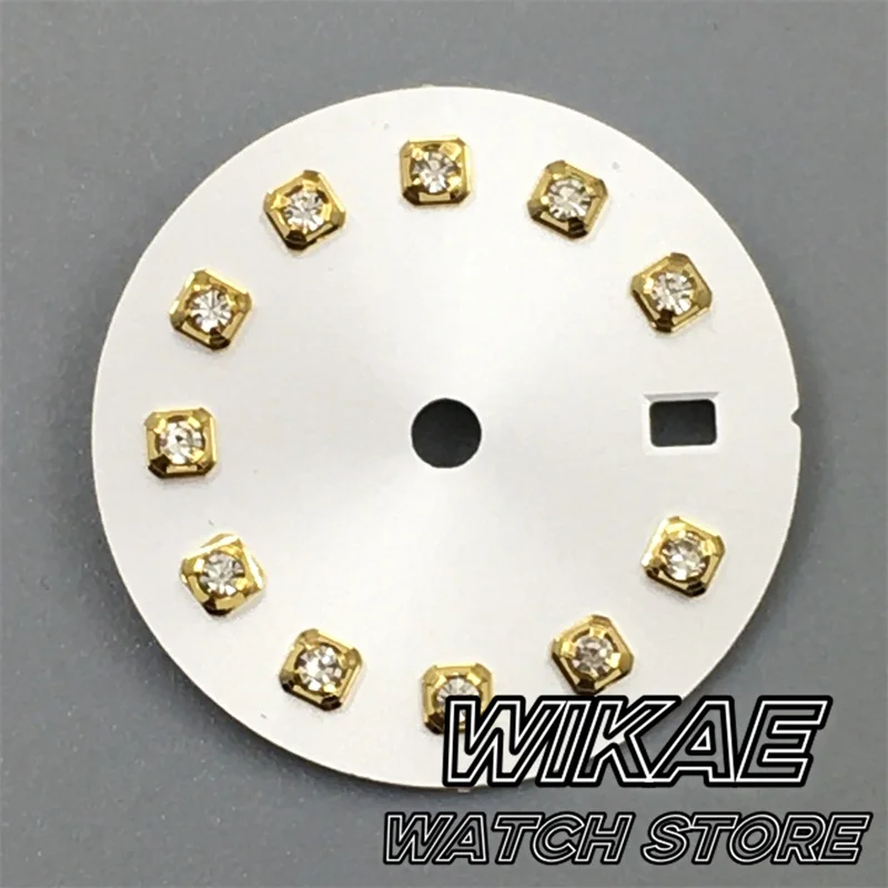 Sunburst White Mother of Pearl Watch Dial - Multi-Color Options for NH05 Movement Replacement Parts
