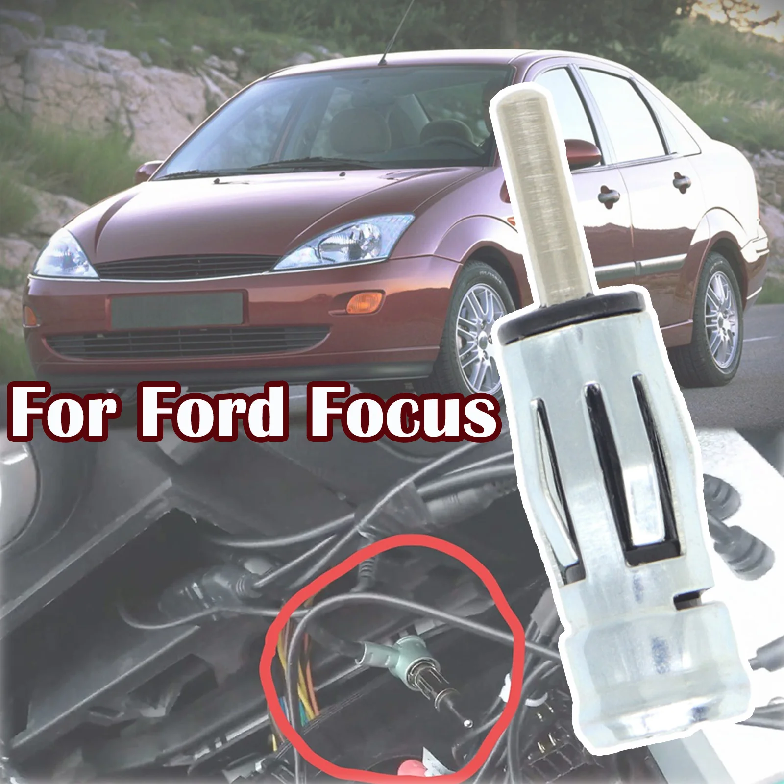 Antenna Per Auto Radio Stereo Iso A Din Adattatore Presa Di Conversione Spina Per Ford Focus Mk1 C170 1998 1999 2000 2001 2002 2003 - 2008