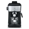 4-Shot Steam Espresso, Cappuccino, and Latte Maker with Frothing Wand, Black, New 1