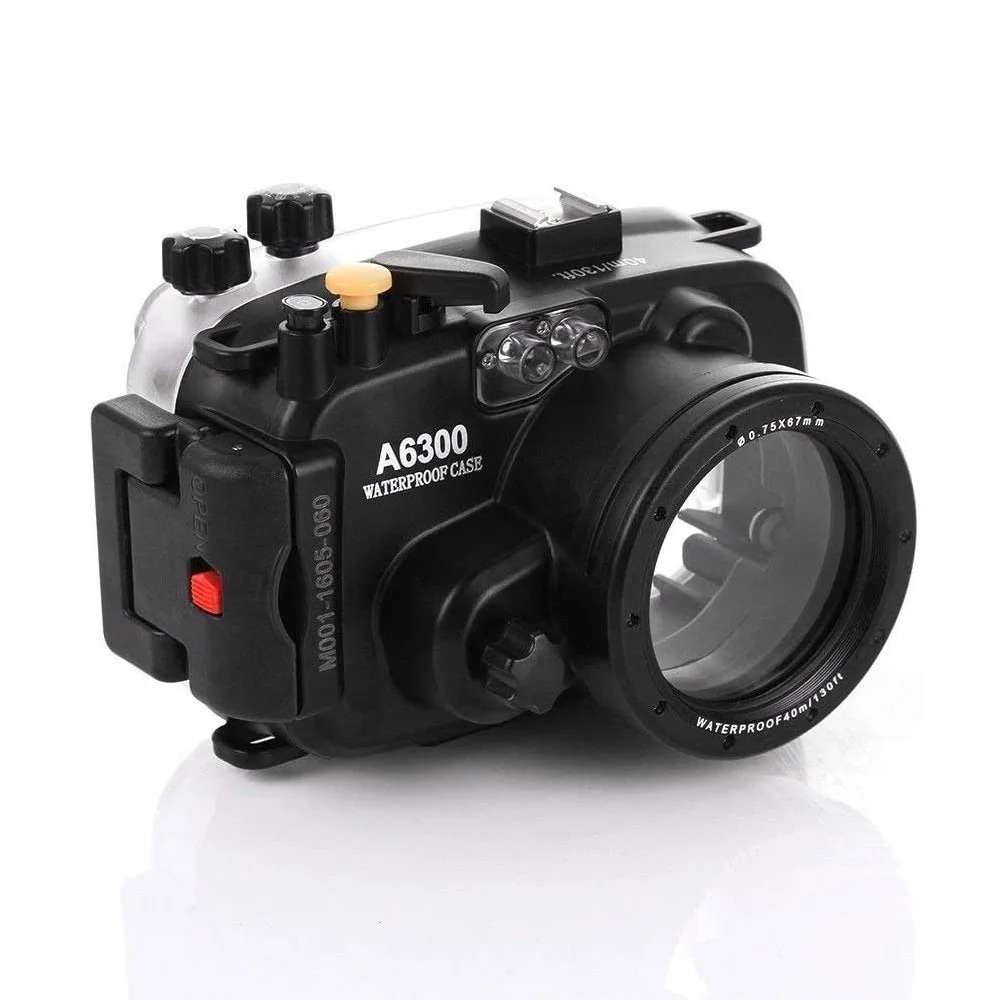 

Mcoplus WP-A6300 40m/130ft Camera Diving Waterproof Underwater Housing Case for Sony A6300 Camera