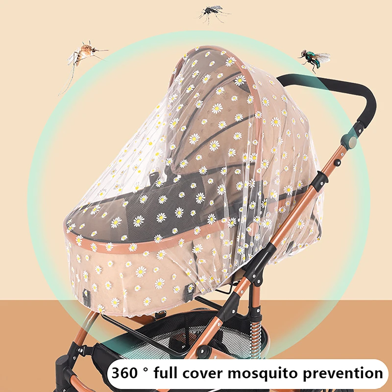 

1X Universal Pram Net Baby Sunshades Mosquito Net Buggys Insect Net Fly Net Protection Cover for Stroller Pushchair