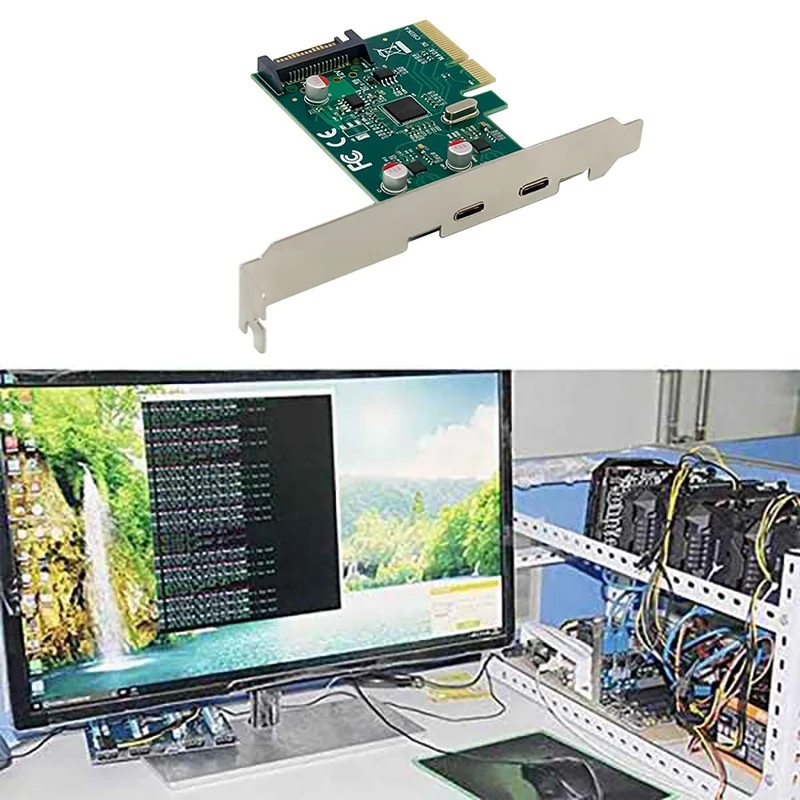 고속 후면 확장 카드, SATA 전원 공급 장치, PCI-E-2 포트, USB3.1 C타입, 10 Gbps