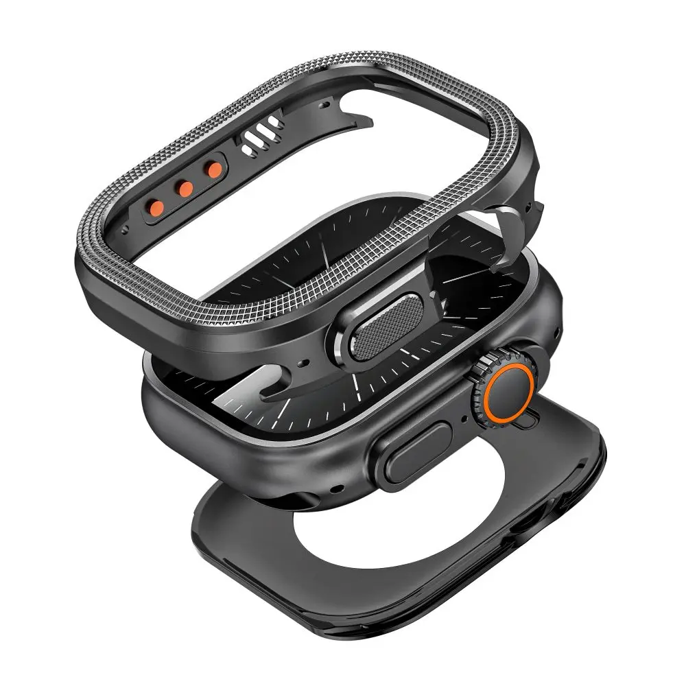 Premium Designer Rugged Metal Case - Shockproof Protective Bumper Cover