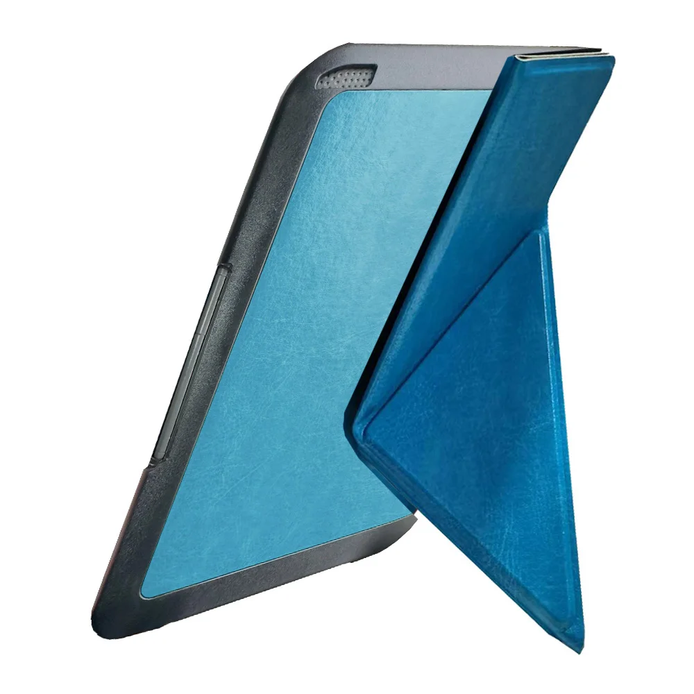 Leve Case Suporte para Kindle Teclado 3rd Gen Capa de Couro Leitor Kindle3 Kindle D00901 Flip Folio Fecho Magnético - Imagem 4
