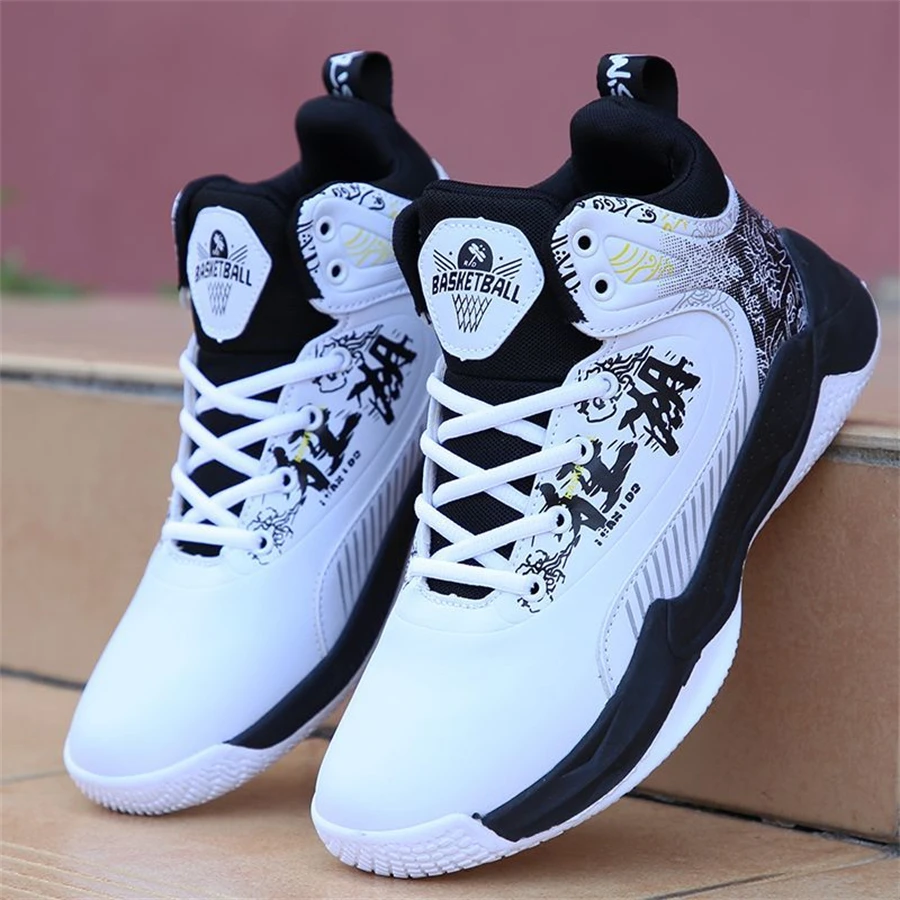 

Male Sneakers Men's Basketball Shoes High-Top Cushioning Comfortable Walking Shoes Athletic Training Sport Shoes Chaussure Homme