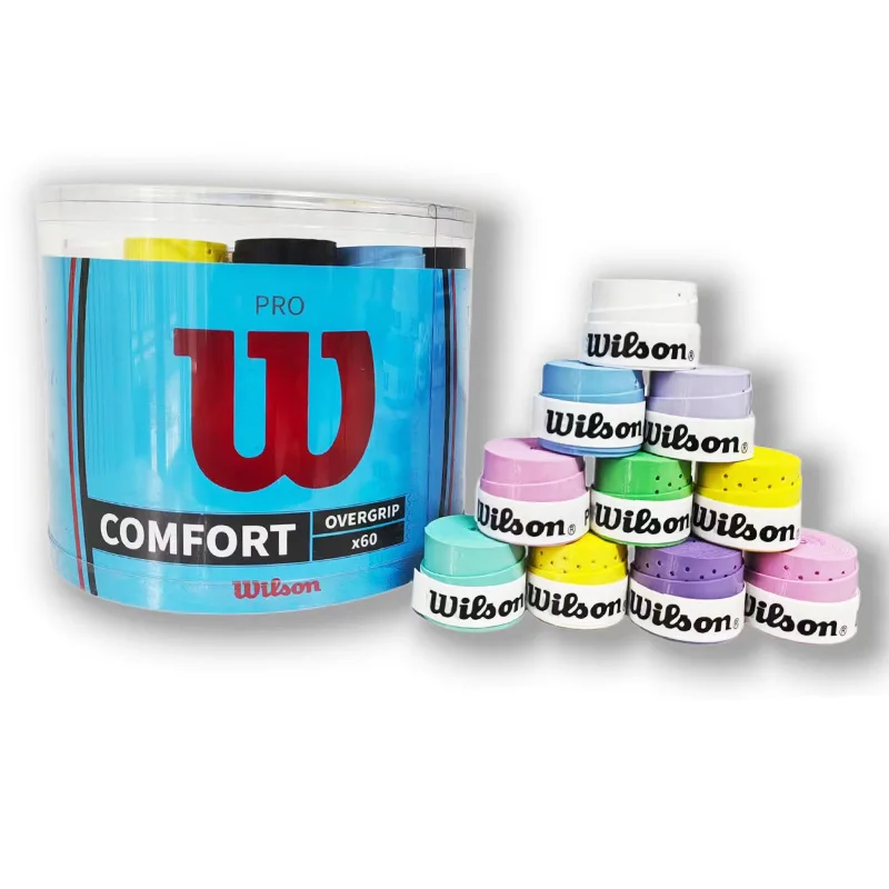 15/30/60/pcs Overgrip Badminton Racket Viscose Non-slip Sweat-absorbent wilson Flat Tape Grip Handle Tennis Sports Wrapped Tape tennis overgrip