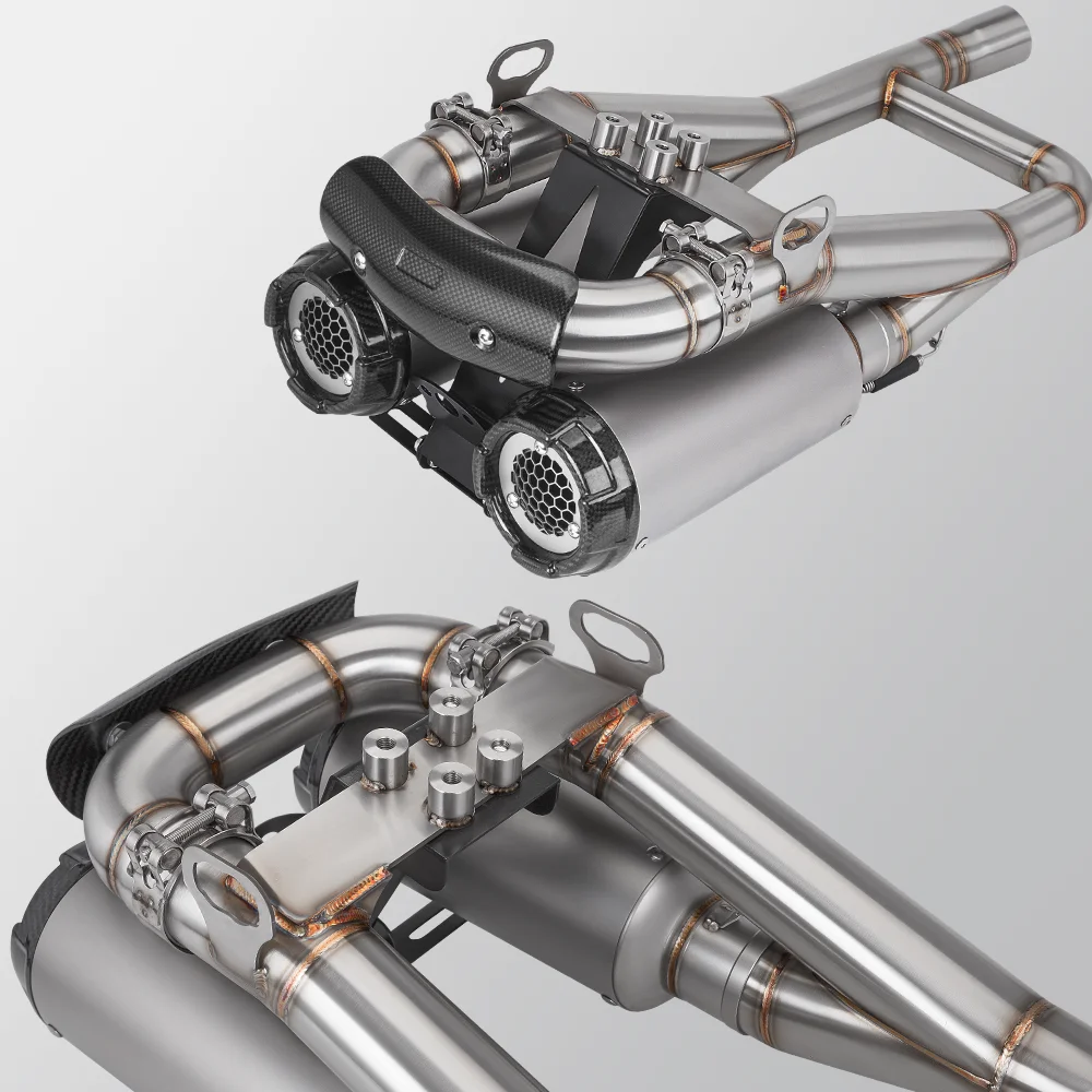 rrr For Ninja ZX4R ZX4RR ZX 4R 4RR Full Motorcycle Exhaust