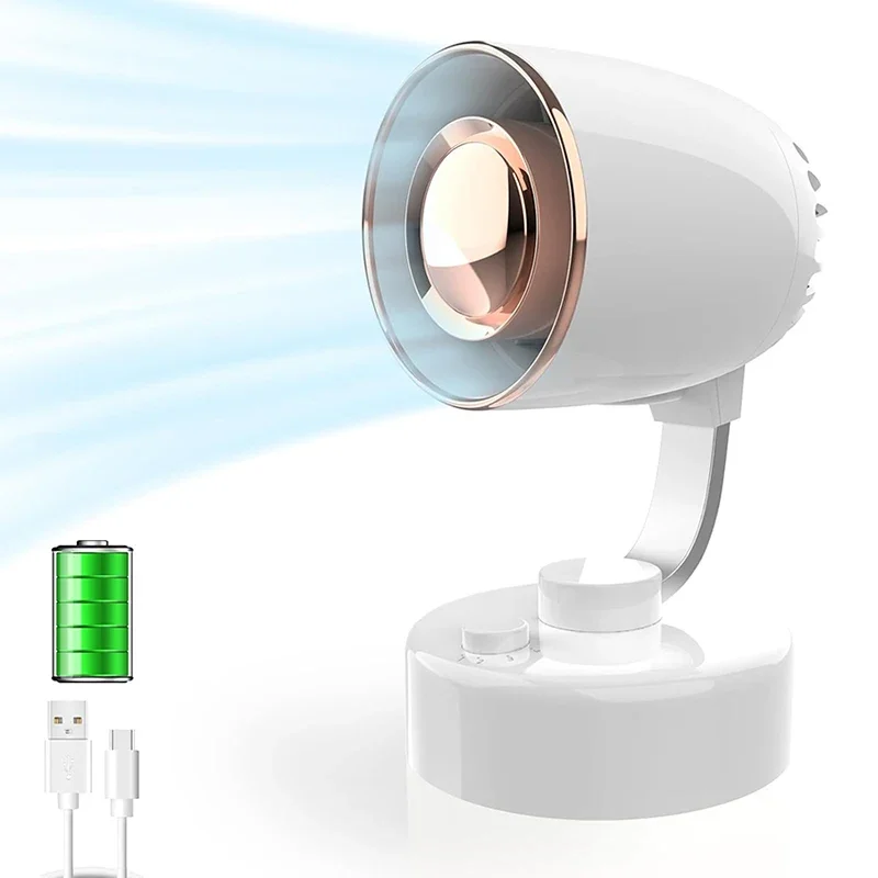 مروحة صغيرة محمولة فائقة الهدوء لسطح المكتب بقدرة...