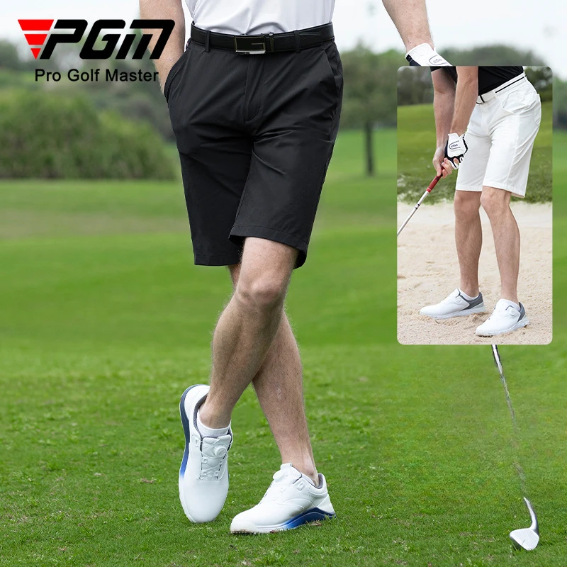 PGM Golf Shorts Mens Summer Golf Shorts Sweatpants Male Elastic Sash Sports Wear Fast Dry Casual Trousers KUZ183