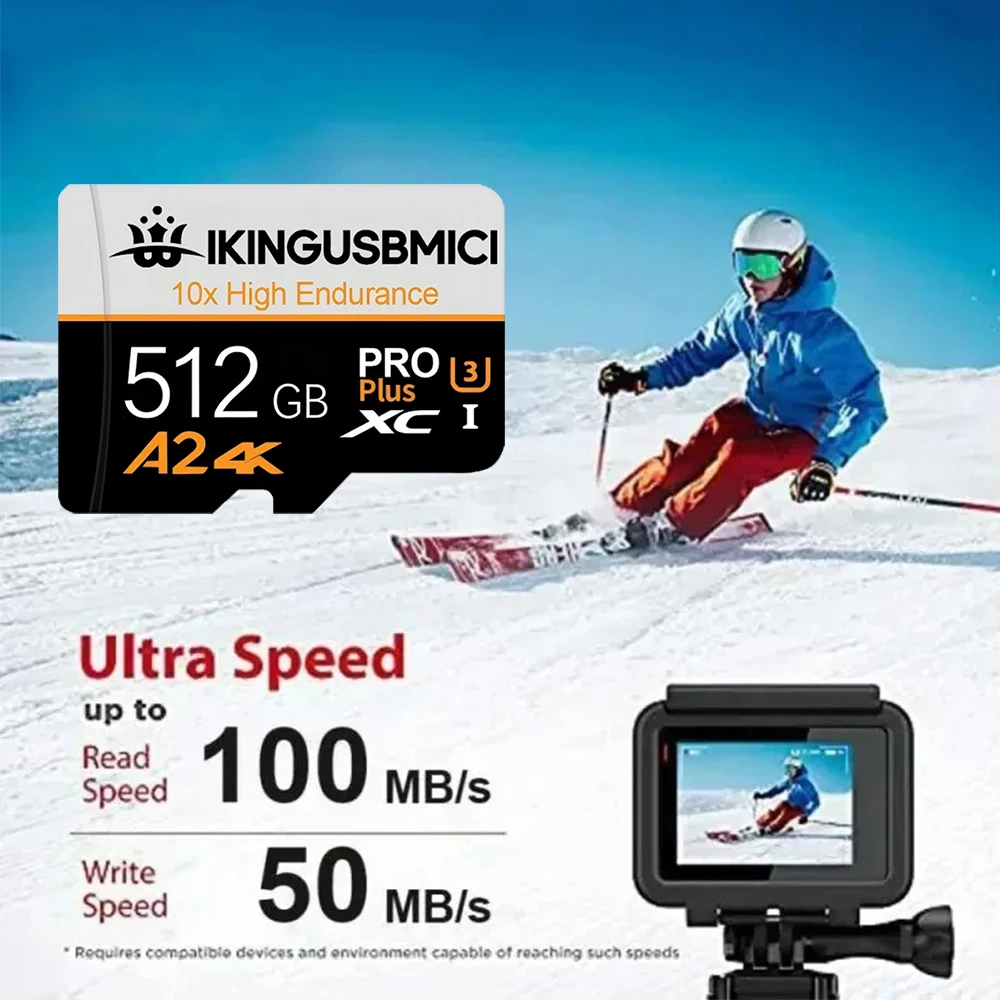 High-Capacity Full HD Micro TF Memory Cards