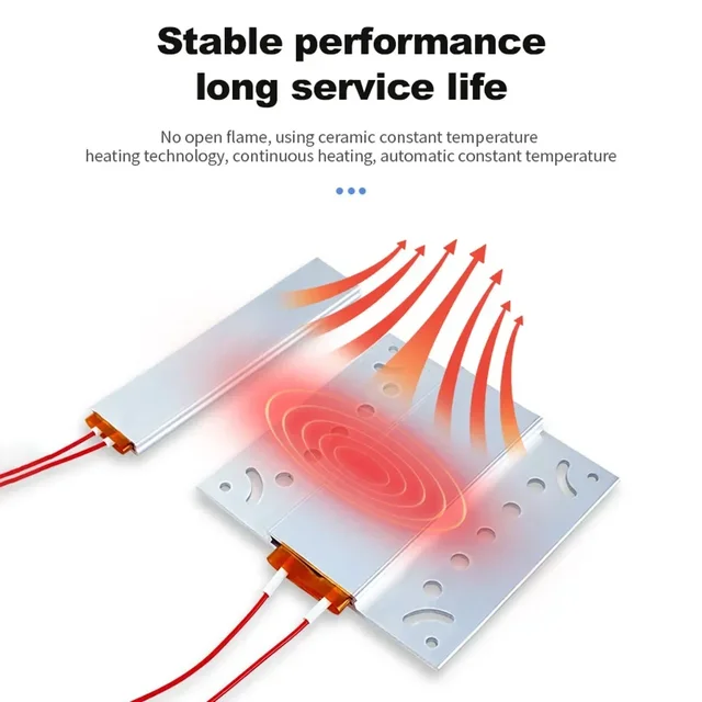 Fully Automatic Heated Incubator PTC Heater DIY Egg Incubator Accessories Heating Element System for Egg Incubator Accessories 3