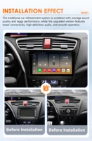 Auto radio za Honda Civic 9 FK FB 2012-2017 2
