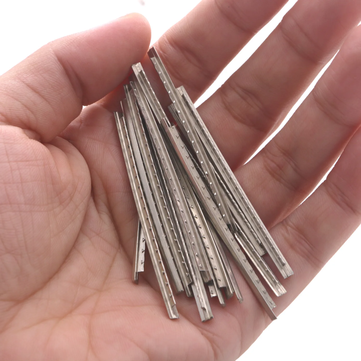 Miwayer 1Set Gitarrenbünde Draht Griffbrett Nickel Silber 1,6 MM 1,8 MM 2 MM 2,2 MM 2,4 MM 2,7 MM 2,9 MM Gitarrenreparaturmaterial 18-24 Stück – Detail 1
