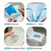 Disposable Waterproof Toilet Seat Sticker, Full Coverage, Stick-On, Bathroom, Travel Essentials, Square, 10 Pcs per Pack 3