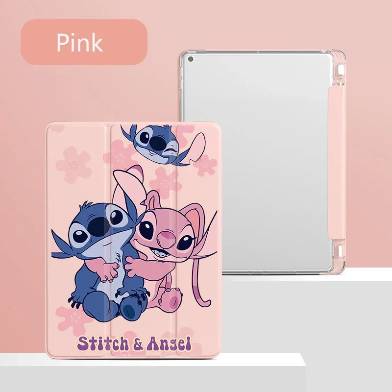 Disney スティッチ iPadケース iPad入れ 海外 ディズニー スティッチ iPadケース ペン入れ アイパッド保護