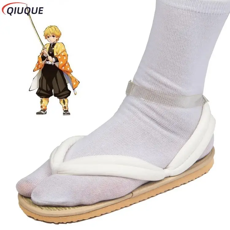 Adult / Kids Anime Kamado Nezuko Cosplay Clogs Kimono Flip-flops Geta Slippers Shoes cosplay shoes
