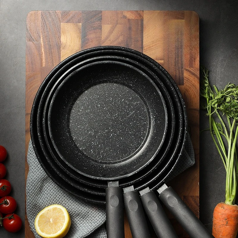 1 PC Mini Non Stick Frying Pan, Thousand Layer Frying Pan, Thickened Steak, Fried Eggs,  Fish, Induction Cooker, Universal Stove
