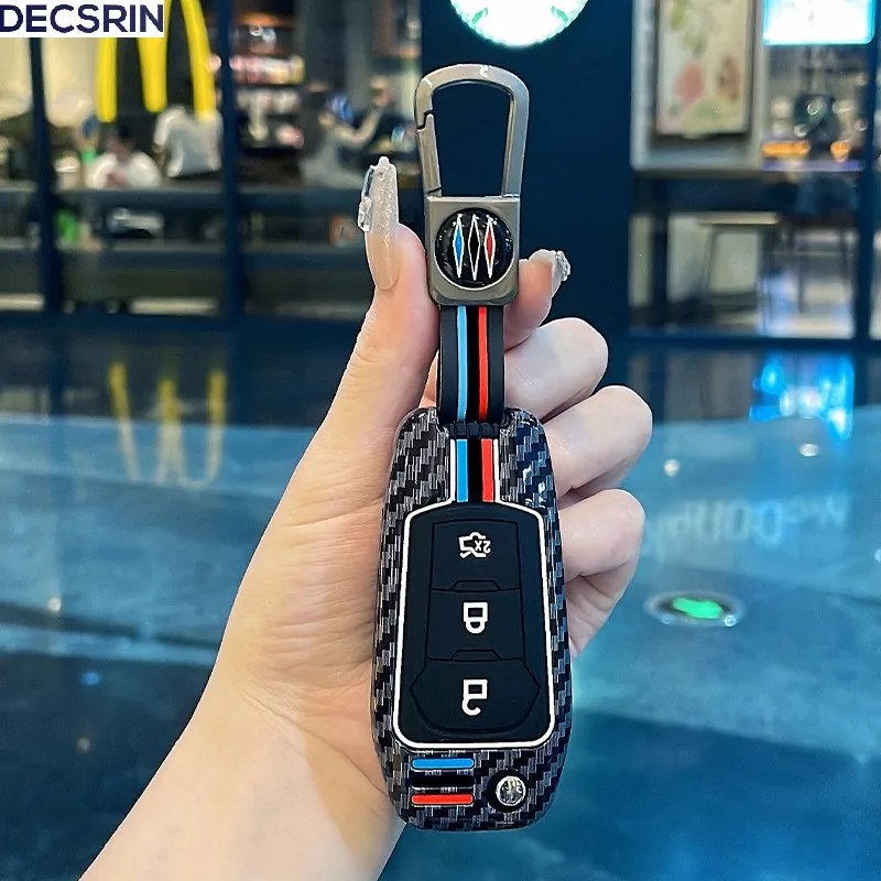 Premium Car Remote Key Case Cover Shell Fob - 2/3 Buttons, Key Bag Accessory