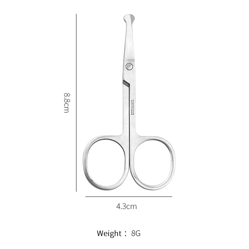 Eyebrow Scissor Eyelash Trimmer Nails Eyebrow Nose Hair Eyelash Cuticle Trimmer Manicure Scissor Stainless Makeup Beauty Scissor 4