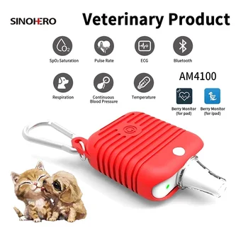 Bluetooth VET veterinario pulsossimetro veterinario Smart Wear SPO2 Monitor ECG a frequenza di impulsi APP IOS