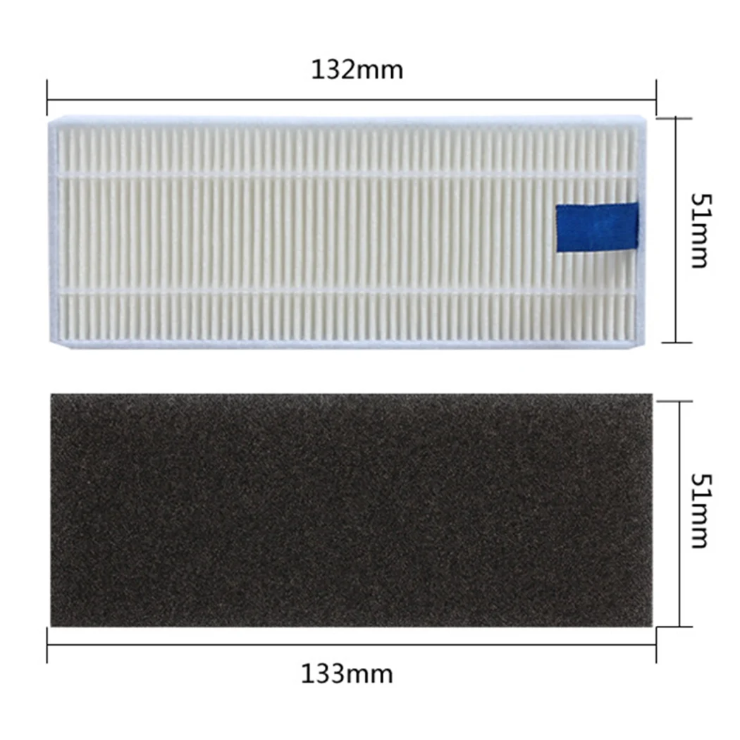 5Set Kit Filtro Aspirapolvere Per Rowenta Smart Force Essential Aqua Robot Aspirapolvere Parti Assemblaggio