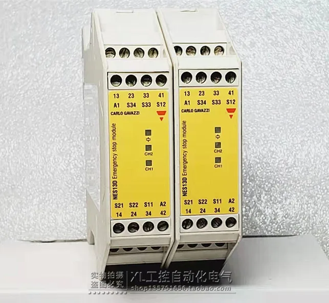 

Swiss Jiale/CARLO GAVAZZI Safety Relay NES13DB24SA 24VAC/DC Stock