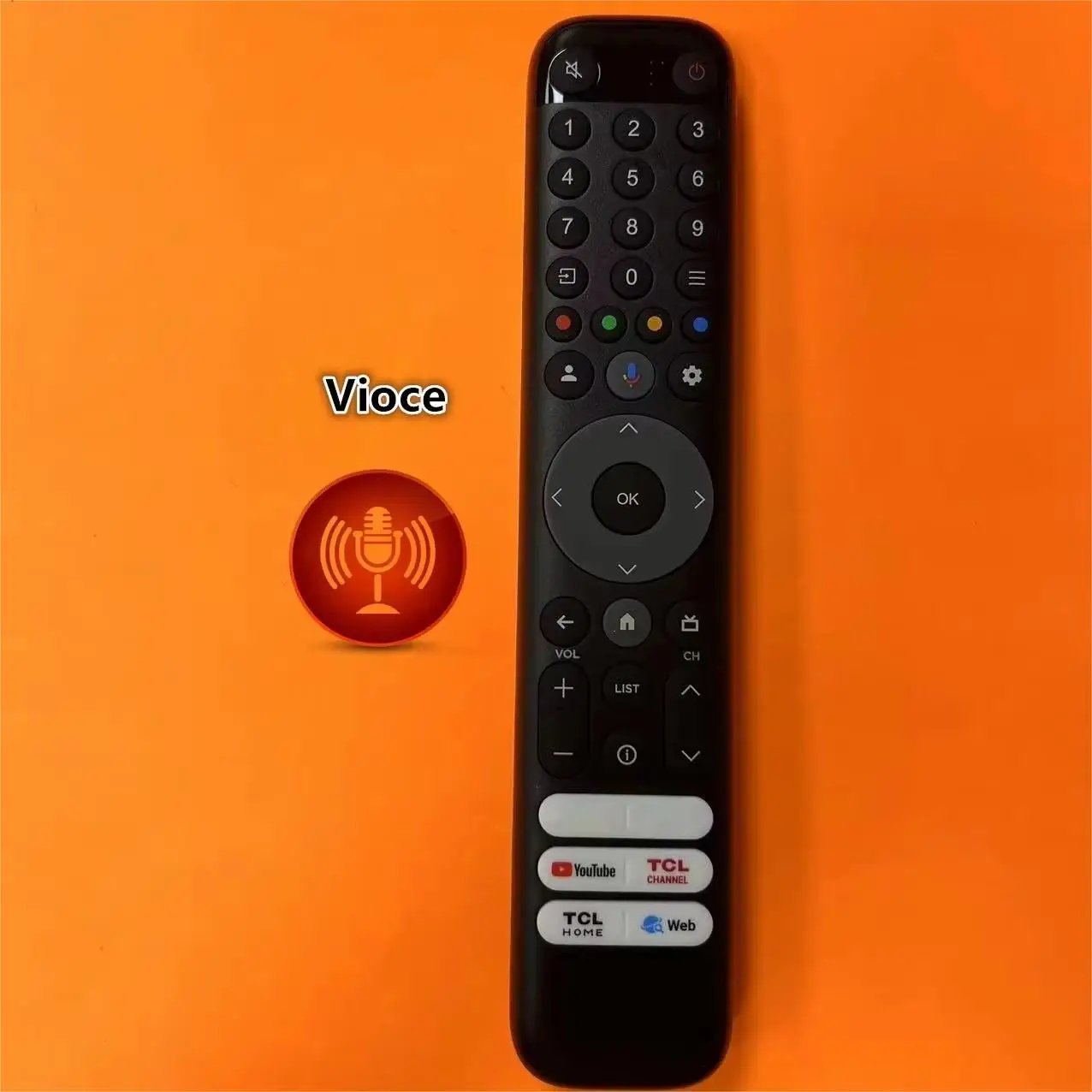 Roku Rc833 Original New RC833 GUB1 Voice Remote Control QLED Smart TV 50 55 65 ...