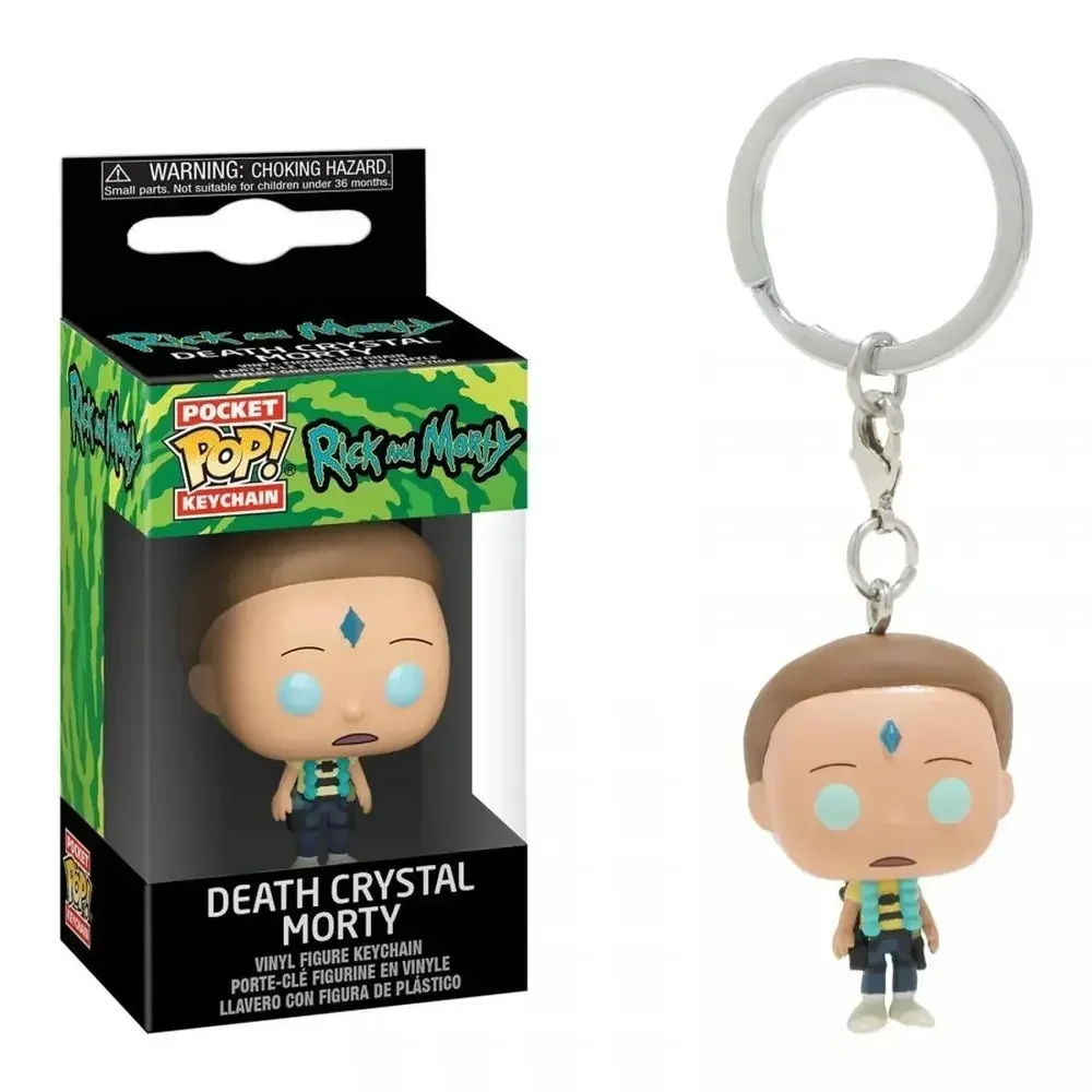 Фото Новинка, виниловые брелоки Funko Pop с изображением героев мультфильма «Рик и Морти» №3