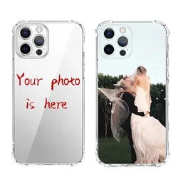 Customized DIY Soft Airbag Photo Case Cover - iPhone 6 s (Clear)