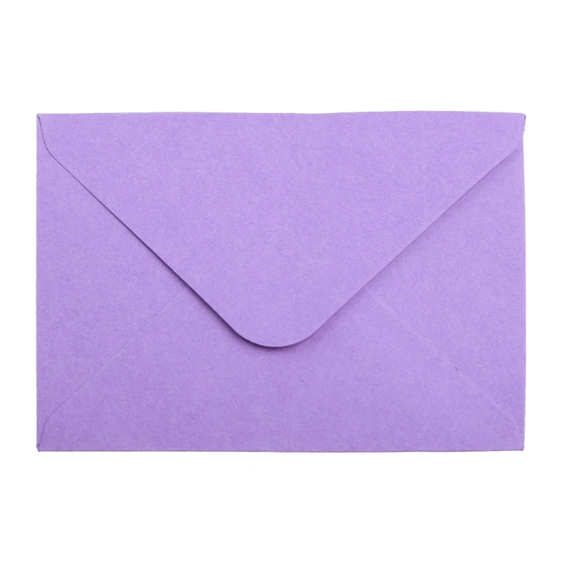 10 pçs/pacote Envelopes Coloridos Papel Retro Em Branco Envelopes Enrole Cartões