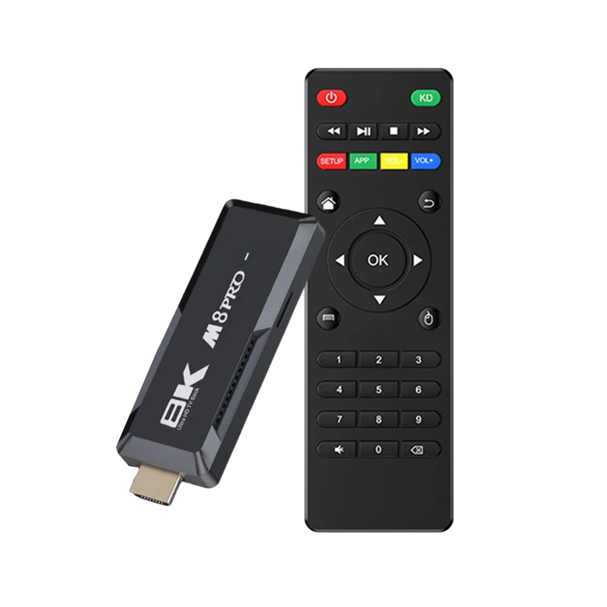 

M8 PRO TV Stick 2GB 16GB Android 12.1 Smart TV Box AIIwinner H313 2.4G+5G Dual Band WIFI Android Media Player