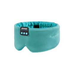 Silk Bluetooth Sleep Mask with Wireless Headphones for Relaxation and Meditation (Sky blue)
