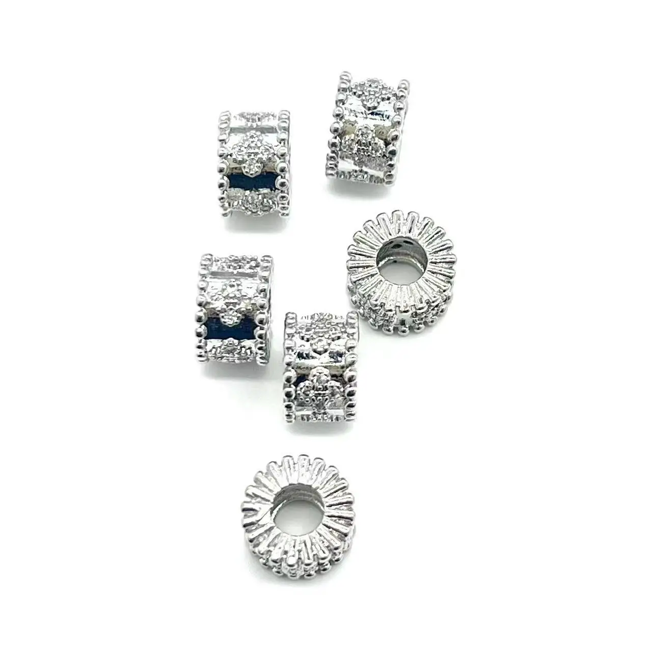 CZ Pave   ö ̼  ׼, DIY Ŀ ,  ,  , 8x5.5mm, Ʈ  20 