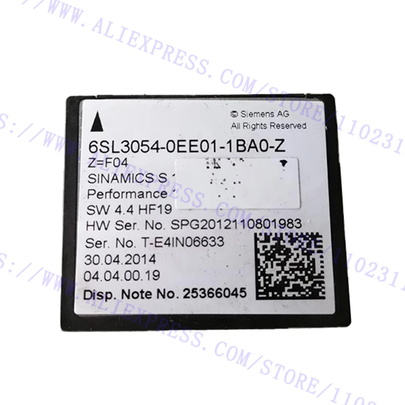 

Оригинальный новый контроллер Plc, быстрая доставка 6SL3054-0EE01-1BA0-Z F01