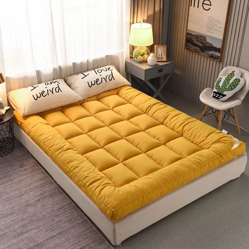 Soft Comfortable Fold Single Double Tatami Mattress Adults Bedroom Thick 10cm Topper Tatami Mattress Twin Queen King Size