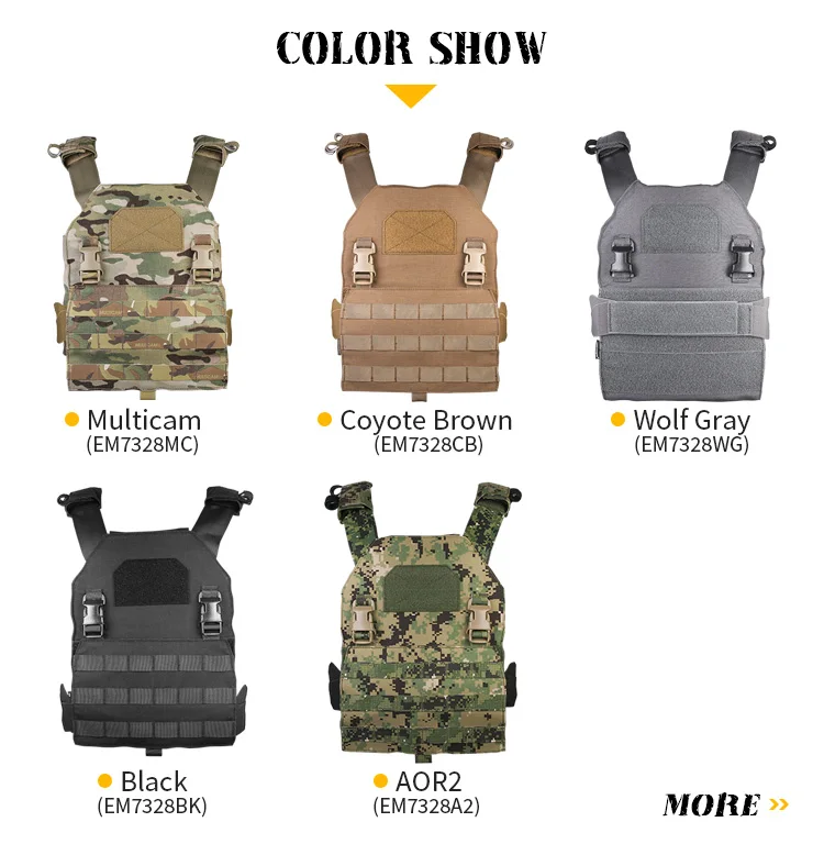 Emersongear For APC Tactical Vest Molle Plate Carrier Protective