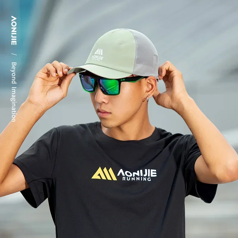 AONIJIE New E4615 Outdoor Sports Cap for Men's and Women's Summer Breathable Duck Tongue Hat Running Cycling Hiking Hat