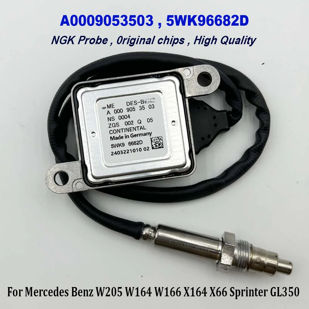 Muslimhigh Quality Chip 5Wk96682D Per Sonda Ngk Sensore Nox Per Mercedes Benzz W164 W166 X164 X66 Sprinter Gl350 0009053503