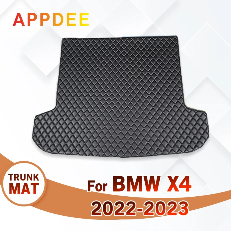 

Коврик для багажника автомобиля для BMW X4 2022 2023, автомобильные аксессуары на заказ, украшение интерьера автомобиля