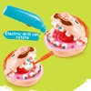 Children Doctor Toys Set Doctor Pretend Play Kit Set Game for Girls Boys Dentist Check Teeth Model Set Kids Educational Toy Gift 5