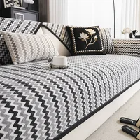 Four Seasons Universal Dirt-resistant Non-slip Cushion Light Luxury High-end All-inclusive Sofa Cover Cloth Towel 1