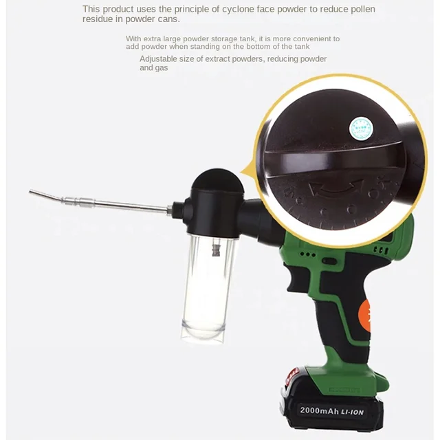 2023 Elektromos Beporzó Alma Őszibarack Körte Kiwi Gyümölcsfa Nagy Cseresznye Pitaya Pollen Point Virág Spray Beporzás Tárgyat - Image 2