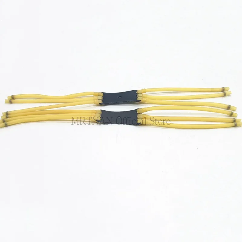 High-quality Shoot Elastic Card Ball Rubber Band Hunting Slingshot Accessories Outdoor Game Pull Belt Fast Rebound Great Power 5