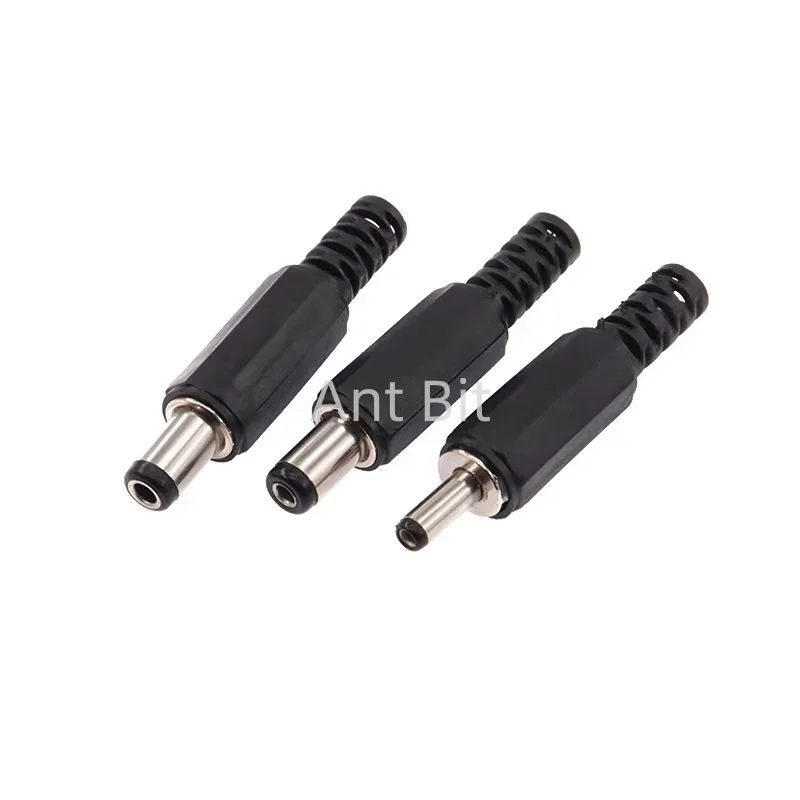 20Pcs DC-005/002/012/015/022/025M/099 암수 커넥터 5.5x2.1/2.5mm DC 전원 소켓 플러그 원형 구멍 커넥터