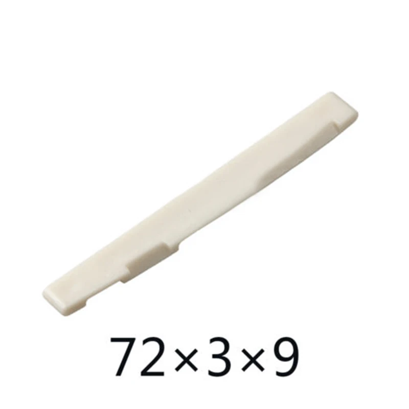 

2pcs 6 String Real Bone Bridge Saddle W/ Nut Stringed Instruments Guitar Part Accessories Acoustic Guitar Bone Bridge Saddle Nut