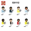 Famous Basketball Football Players Sports Star Building Blocks Sets Soccer Action Figures Bricks Cartoon  Toys Christmas Gifts 5